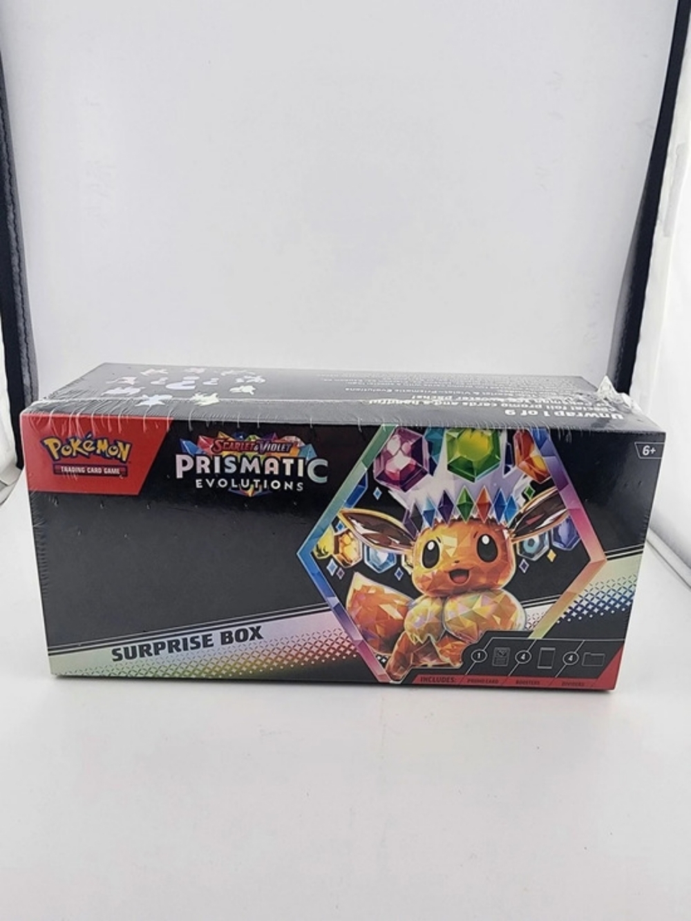 Pokémon TCG Scarlet & Violet Prismatic Evolutions Surprise Box – Sealed